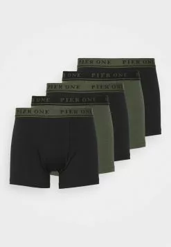 Pier One 5 PACK - Panties - Black/mottled Dark Grey -Pier One Geschäft 00955010cec94d048deaec05ec199c27 3