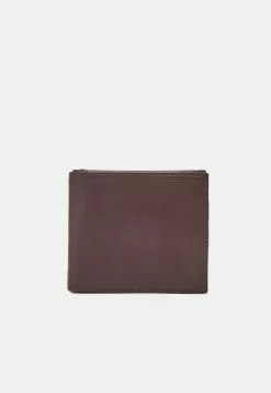 Pier One LEATHER - Geldbörse - Brown