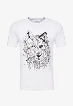 Pier One T-Shirt Print - White -Pier One Geschäft 05f61053d4e64d6ea5fa24cd0e1264e6