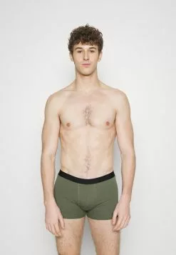 Pier One 7 PACK - Panties - Black/grey/khaki