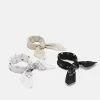 Pier One BANDANA UNISEX 3 PACK - Tuch - Black/white/beige