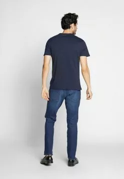 Pier One 4 PACK - T-Shirt Basic - Black/white/blue -Pier One Geschäft 0ca3960a59ed4451aec4ebc371a3d206