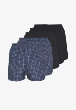 Pier One 5 PACK - Boxershorts - Dark Blue/blue -Pier One Geschäft 2073f2768e074b3aab8d5c70fa4a684c