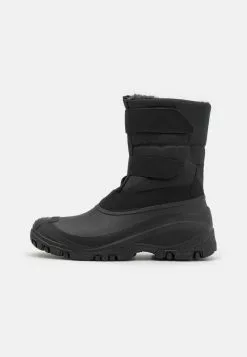 Pier One UNISEX - Snowboot/Winterstiefel - Black