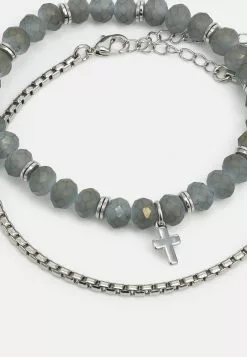 Pier One 2 PACK - Armband - Silver-coloured -Pier One Geschäft 2760b860f16a4919b3aca43a3332a0a6