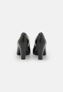 Pier One LEATHER - Plateaupumps - Black 9 Pier One LEATHER - Plateaupumps - Black -Pier One Geschäft 2c7d6f052da640b09332383efd7d89b8