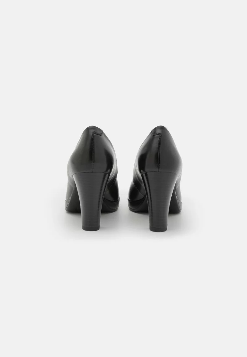 Pier One LEATHER - Plateaupumps - Black 4 Pier One LEATHER - Plateaupumps - Black – Bild 4