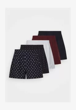 Pier One 5 PACK - Boxershorts - Dark Blue/bordeaux/ Blue -Pier One Geschäft 3422d9ed8c4f49da9db171652d2bfcfc