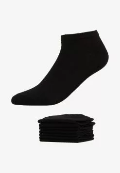 Pier One 7 PACK - Socken - White/black -Pier One Geschäft 3744875b1323434ca6043dcb8731353b