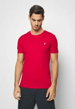 Pier One 3 PACK - T-Shirt Print - White/dark Blue/red -Pier One Geschäft 3b54026a10de4978b57e13a7637f37ba