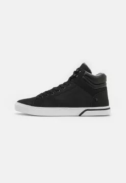 Pier One UNISEX - Sneaker High - Black