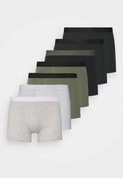 Pier One 7 PACK - Panties - Black/grey/khaki -Pier One Geschäft 3ffb5a700e954e5fa9288f1762911e9b