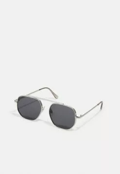 Pier One UNISEX - Sonnenbrille - Silver-coloured, Black -Pier One Geschäft 4ac756a90d1641d7b0579f1c754b2570