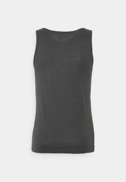 Pier One 3 PACK - Unterhemd/-shirt - Black/khaki/mottled Dark Grey -Pier One Geschäft 4e3b957f8ebd41b9a9d3053b4b118f71