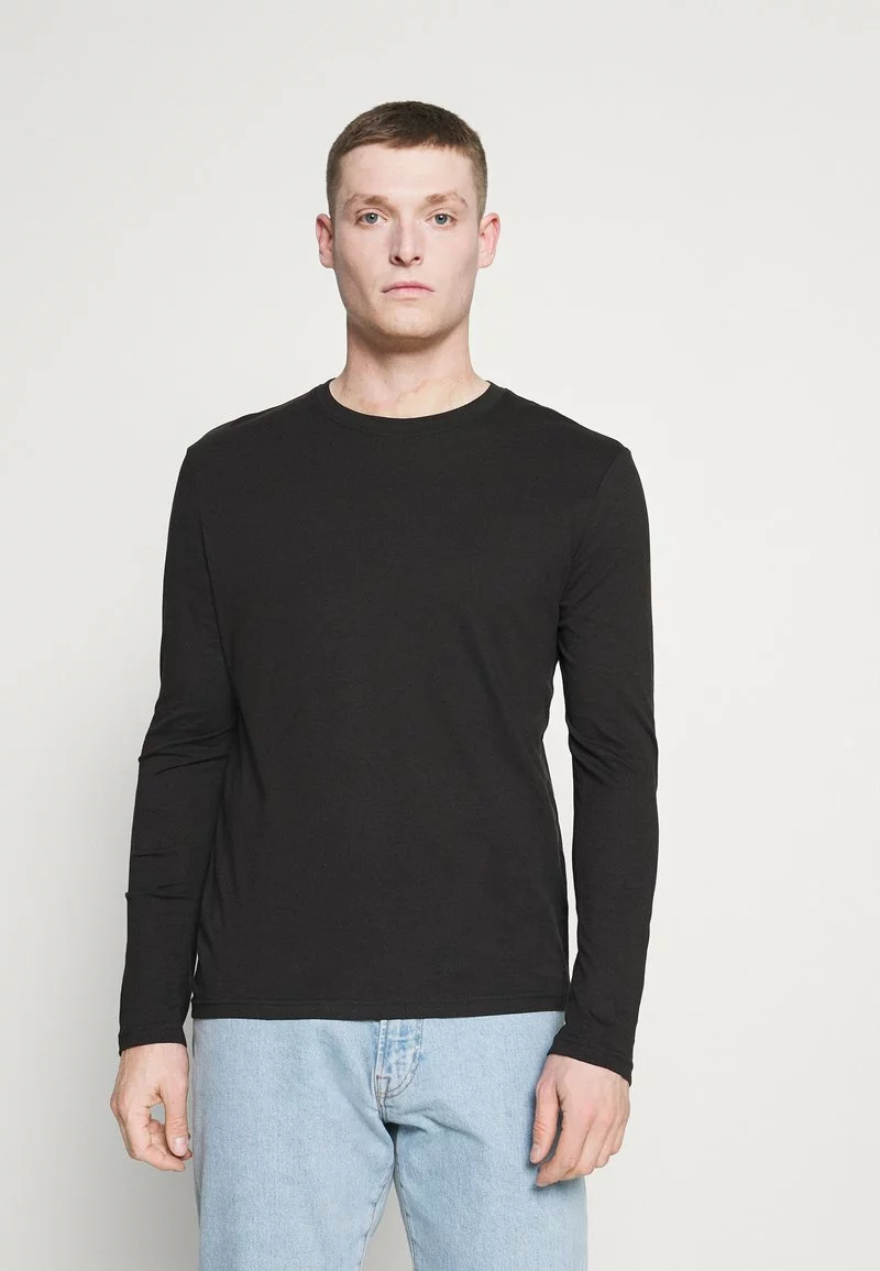 Pier One 5 PACK - Langarmshirt - White/dark Blu/grey 6 Pier One 5 PACK - Langarmshirt - White/dark Blu/grey – Bild 6