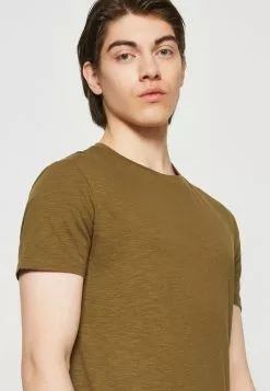 Pier One T-Shirt Basic - Black/light Blue/khaki/mint/beige -Pier One Geschäft 54e4eb47d150489faf0f2a6348817fd5