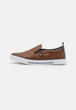 Pier One UNISEX - Sneaker Low - Cognac