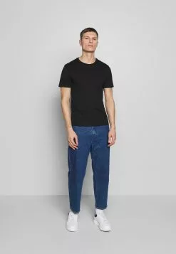 Pier One T-Shirt Basic - Black/white/blue -Pier One Geschäft 57ef8b5d90b840ff83dd93f74f432d58 1