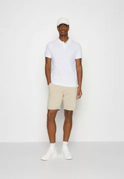 Pier One 3 PACK - Poloshirt - Bordeaux/white/dark Blue