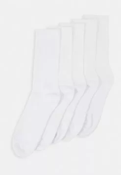 Pier One 5 PACK - Socken - White