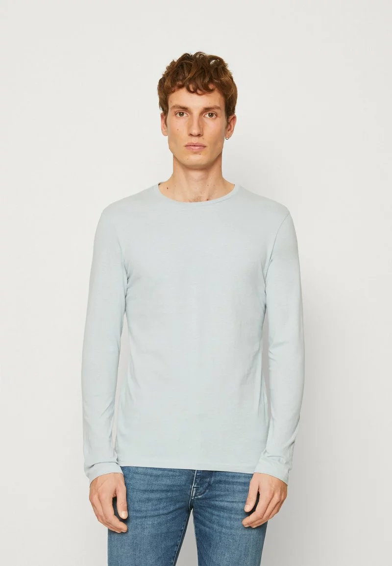 Pier One 2 PACK - Langarmshirt - Light Blue/dark Blue 2 Pier One 2 PACK - Langarmshirt - Light Blue/dark Blue – Bild 2