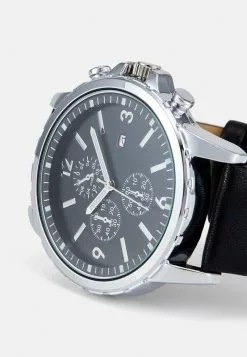 Pier One Uhr - Black/silver-coloured 10 Pier One Uhr - Black/silver-coloured -Pier One Geschäft 644c3a153d4d4e5a83a63da34d11f675