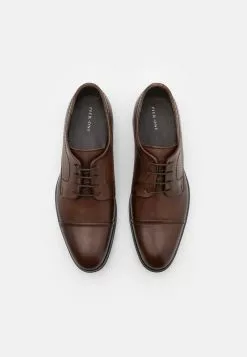 Pier One LEATHER - Schnürer - Brown -Pier One Geschäft 7346db34823849e7880c3e6950202971