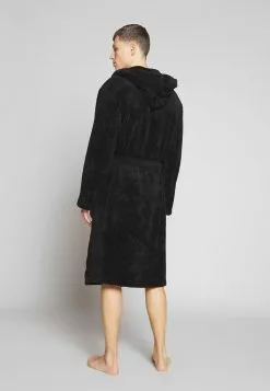 Pier One Bademantel - Black -Pier One Geschäft 75a98de977234435b0a886383a91af9e