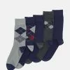 Pier One 5 PACK - Socken - Dark Blue