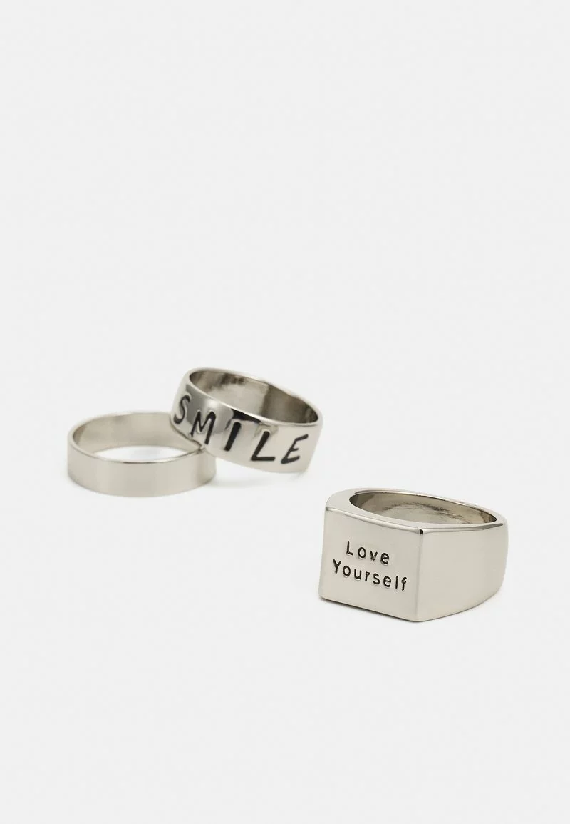 Pier One 3 PACK - Ring - Silver-coloured 3 Pier One 3 PACK - Ring - Silver-coloured – Bild 3