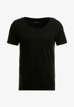 Pier One T-Shirt Basic - Black -Pier One Geschäft 879995f0f8d3470bbdd5c9521401deca