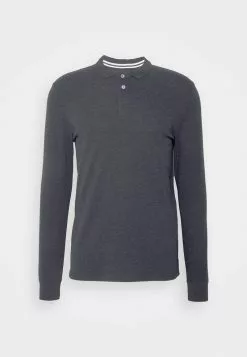 Pier One Poloshirt - Dark Grey Melange