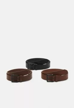 Pier One 3 PACK UNISEX - Gürtel - Black/brown /cognac -Pier One Geschäft 88ed98c354f84bff9b43540293b418f9 2