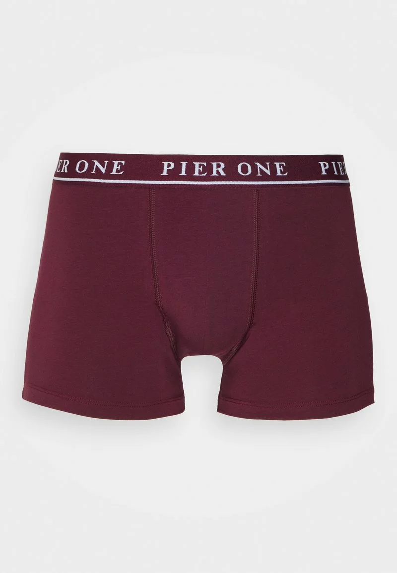 Pier One 5 PACK - Panties - Bordeaux/mottled Grey 2 Pier One 5 PACK - Panties - Bordeaux/mottled Grey – Bild 2