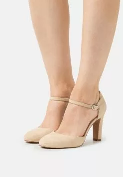 Pier One LEATHER - Pumps - Beige