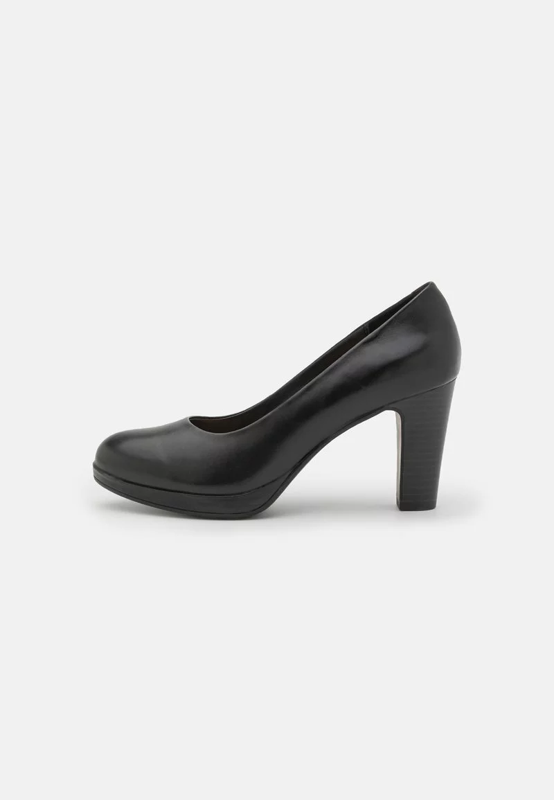 Pier One LEATHER - Plateaupumps - Black 2 Pier One LEATHER - Plateaupumps - Black – Bild 2