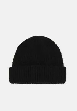 Pier One SHORT MICRO BEANIE UNISEX - Mütze - Black -Pier One Geschäft 9f21733eb7c144e99d0caa1c7530c76b 1