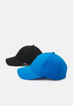 Pier One UNISEX 2 PACK - Cap - Black/blue -Pier One Geschäft a3222d339bdc4db48163ddac86f243fe