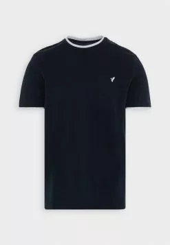 Pier One T-Shirt Basic - Dark Blue -Pier One Geschäft a6ddd33dbac047e389de596eb298334f