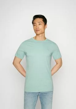 Pier One 5 PACK - T-Shirt Basic - Mottled Blue/light Green/off-white -Pier One Geschäft a860309a8a4e4663bcbed72cc86372f3