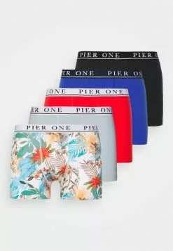Pier One 5 PACK - Panties - Black/red/light Blue -Pier One Geschäft a98897e57c8d47b7b55c29b01d1c9606