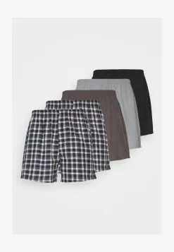 Pier One 5 PACK - Boxershorts - Grey -Pier One Geschäft abc2677e29204b66b44e246719f6eeb4