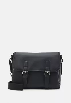 Pier One UNISEX - Umhängetasche - Black