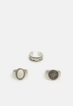 Pier One 3 PACK - Ring - Silver-coloured 11 Pier One 3 PACK - Ring - Silver-coloured -Pier One Geschäft af359e71100c434e9c9716078e03e80c 4