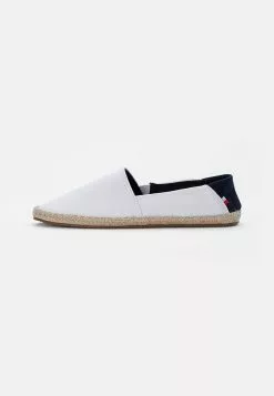 Pier One Espadrille - White - Dark Blue