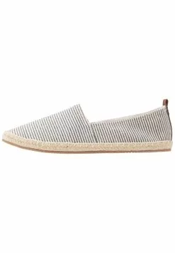 Pier One RENA ESPADRILLE UNISEX - Espadrille - White/blue