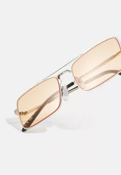Pier One UNISEX - Sonnenbrille - Silver-coloured, Orange -Pier One Geschäft c3e0b08b50694894a004abe5f6d7d7b9
