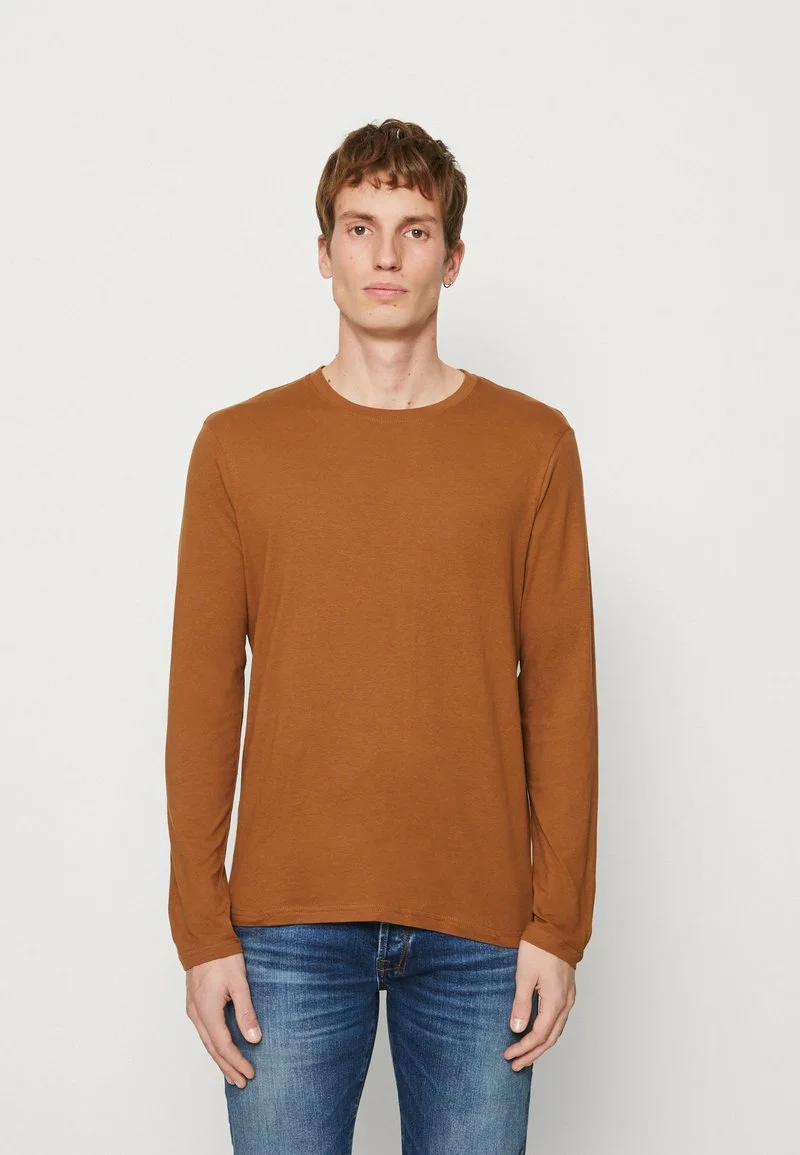 Pier One 5 PACK - Langarmshirt - Blue/off-white/light Brown 2 Pier One 5 PACK - Langarmshirt - Blue/off-white/light Brown – Bild 2