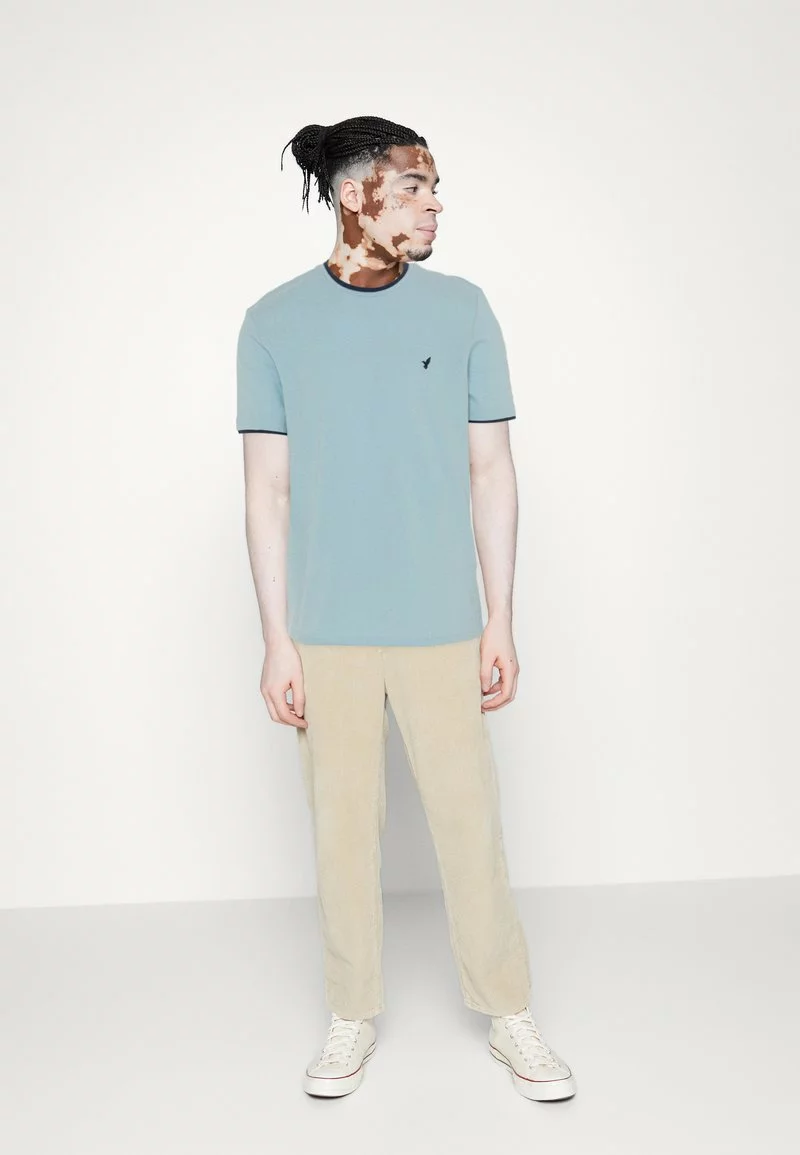 Pier One T-Shirt Basic - Light Blue 2 Pier One T-Shirt Basic - Light Blue – Bild 2