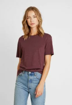 Pier One T-Shirt Basic - Bordeaux Melange -Pier One Geschäft d234511c84ac41259e22234949318da7